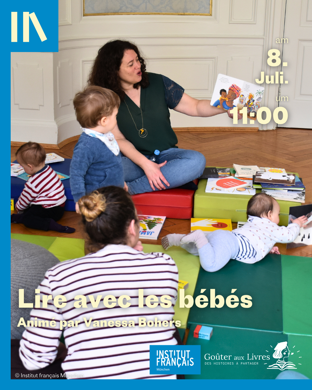 Lire avec les bébés à l'Institut Français de Munich